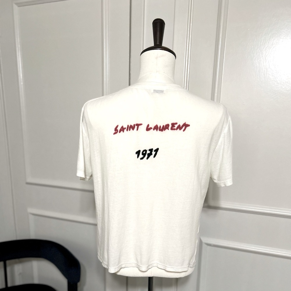 SAINT LAURENT tee 📸